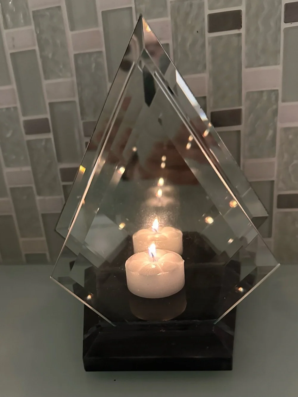 PartyLite Myriad Images Candle Holder